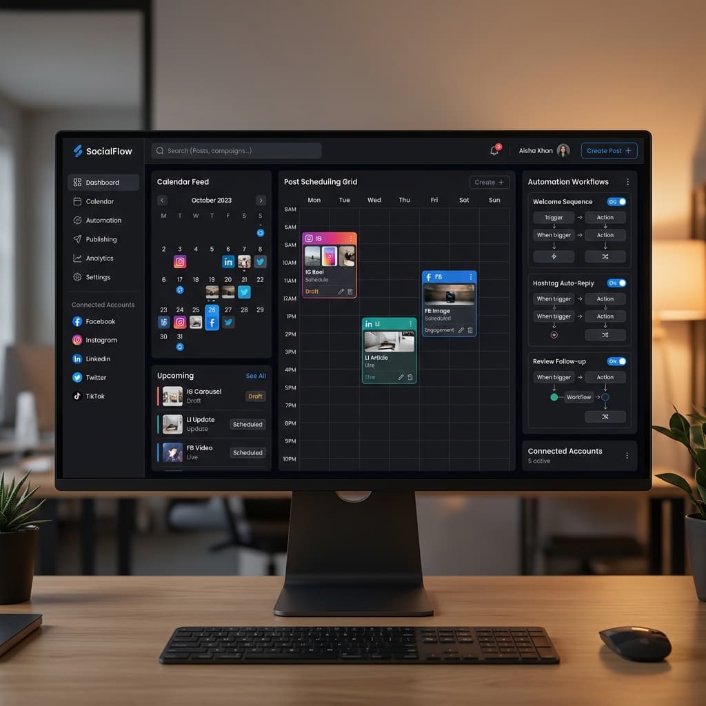 Omni Social Automations Platform Thumbnail Preview